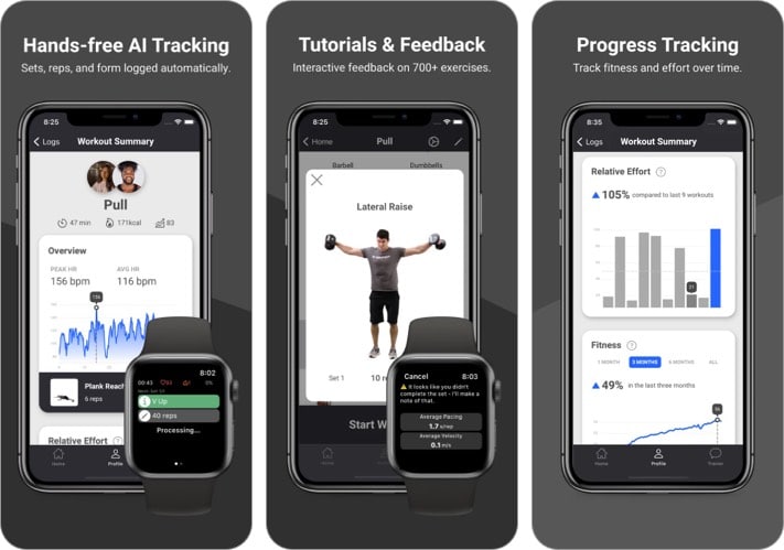 Deltatrainer Apple Fitness Alternative Screenshot