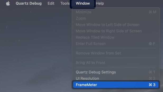 enable-quartz-debug-framemeter