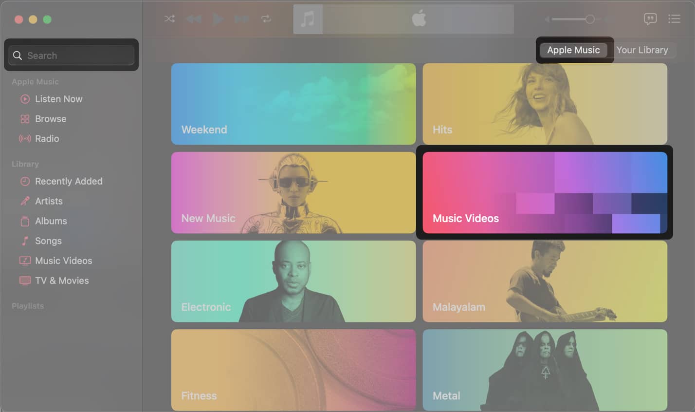 find-music-videos-on-mac-from-search