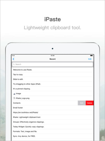 Ipaste clipboard manager tool for ipad 337x450 1 iPaste clipboard manager tool for iPad
