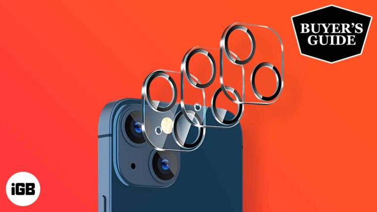Best camera lens protector for iPhone 13 and 13 mini in 2024