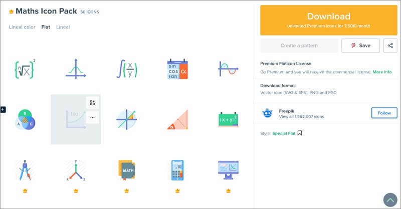 math theme icon packs for iphone and ipad