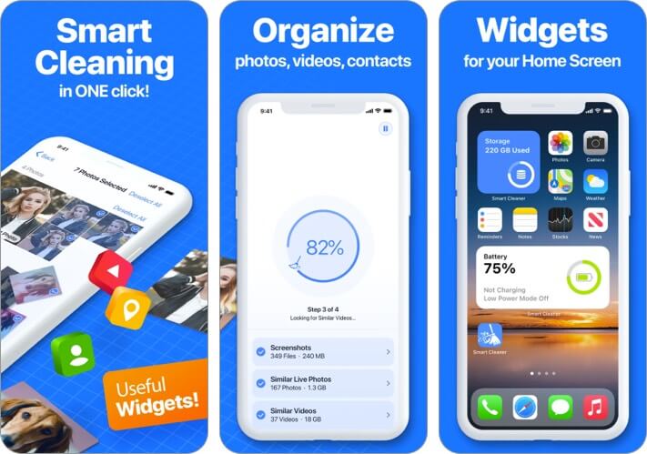 Smart Cleaner iPhone and iPad App Screenshot