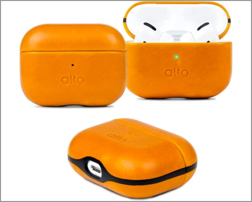 Best AirPods Pro leather cases in 2024 Alto Protective Leather Case Cover for Airpods Pro