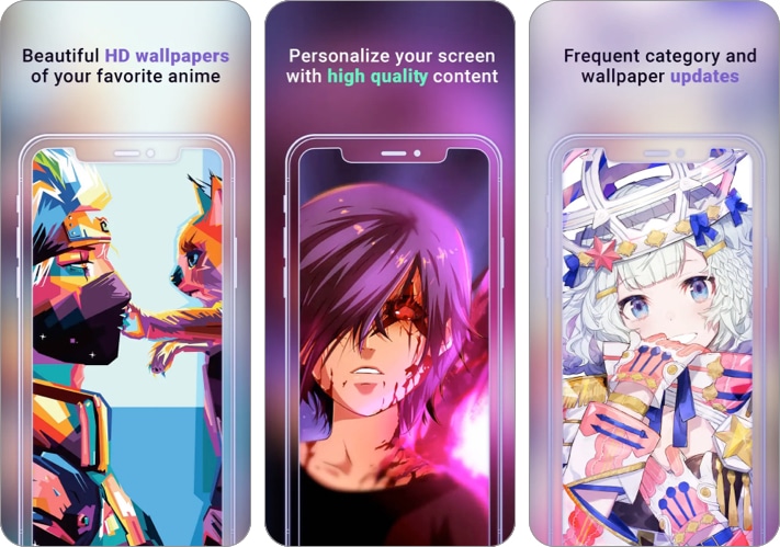 Anime Wallpapers X iPhone iPad App Screenshot