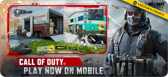 Call of Duty shooting game for iPhone and iPad