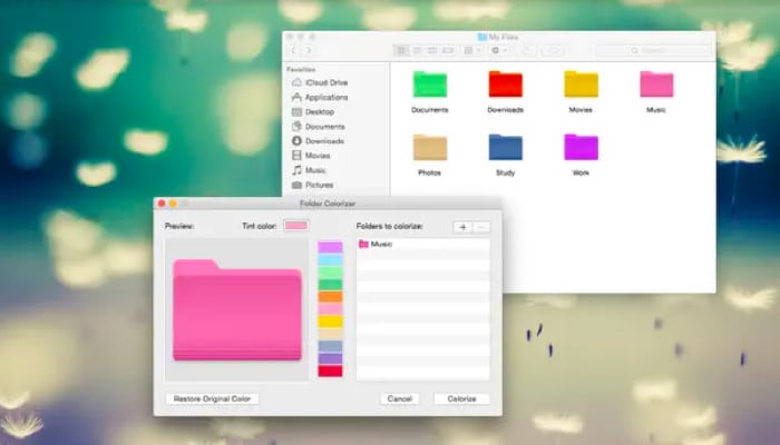 Change default folder color on Mac with Third-Party apps
