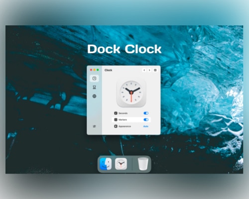 Clock mini alram app for Mac