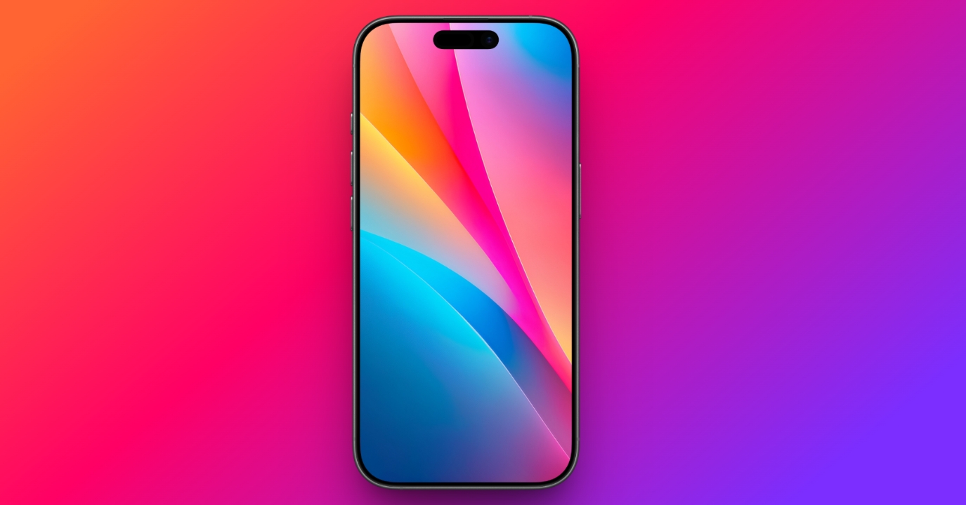 Color Wave Gradient Background Wallpaper