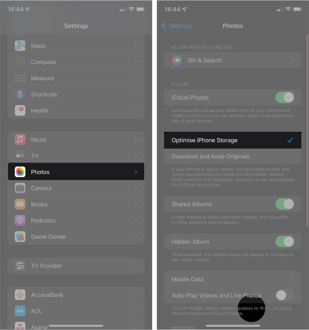 How to fix unable to load photo or video error on iPhone - 16