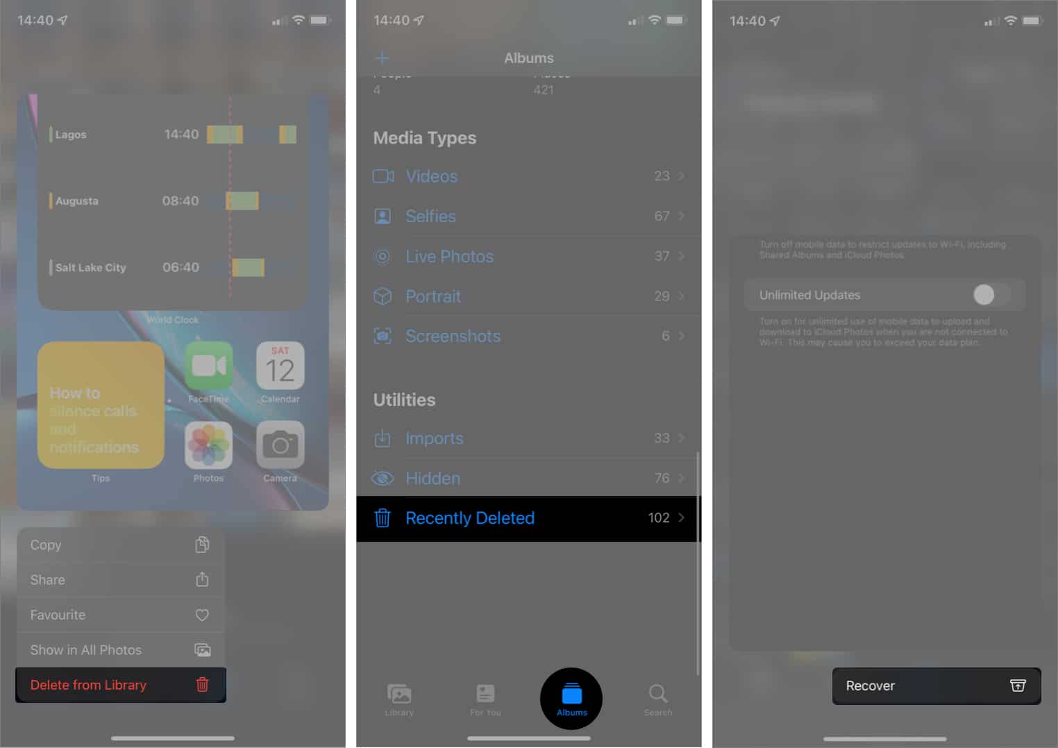 How to fix unable to load photo or video error on iPhone - 78