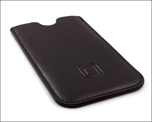 Dockem Leather Sleeve for iPhone Xs