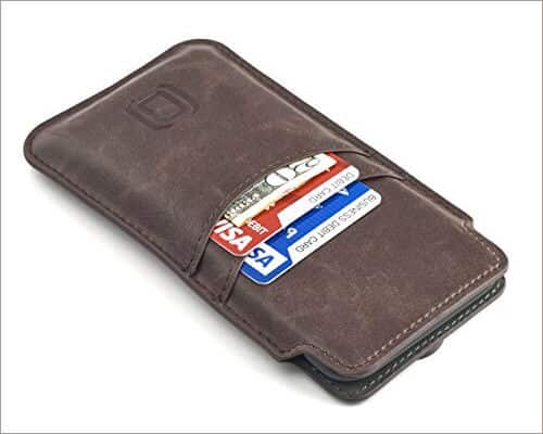 Dockem Provincial Leather Sleeve for iPhone Xs