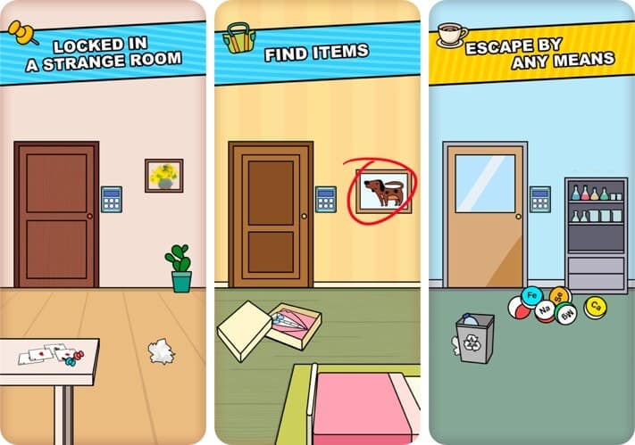 Escape Room iPhone Game Screenshot