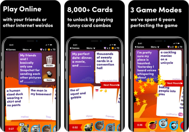 Evil Apples vs. Humanity party game for iPhone and iPad