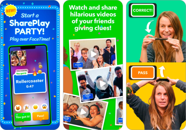 Heads Up! iPhone and iPad party game