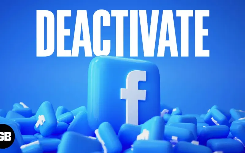 How to deactivate or delete Facebook account on iPhone or Web