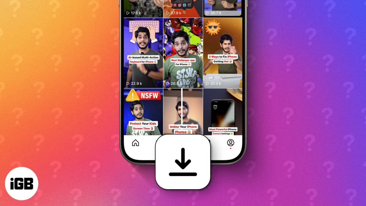 How to download instagram reels on iphone