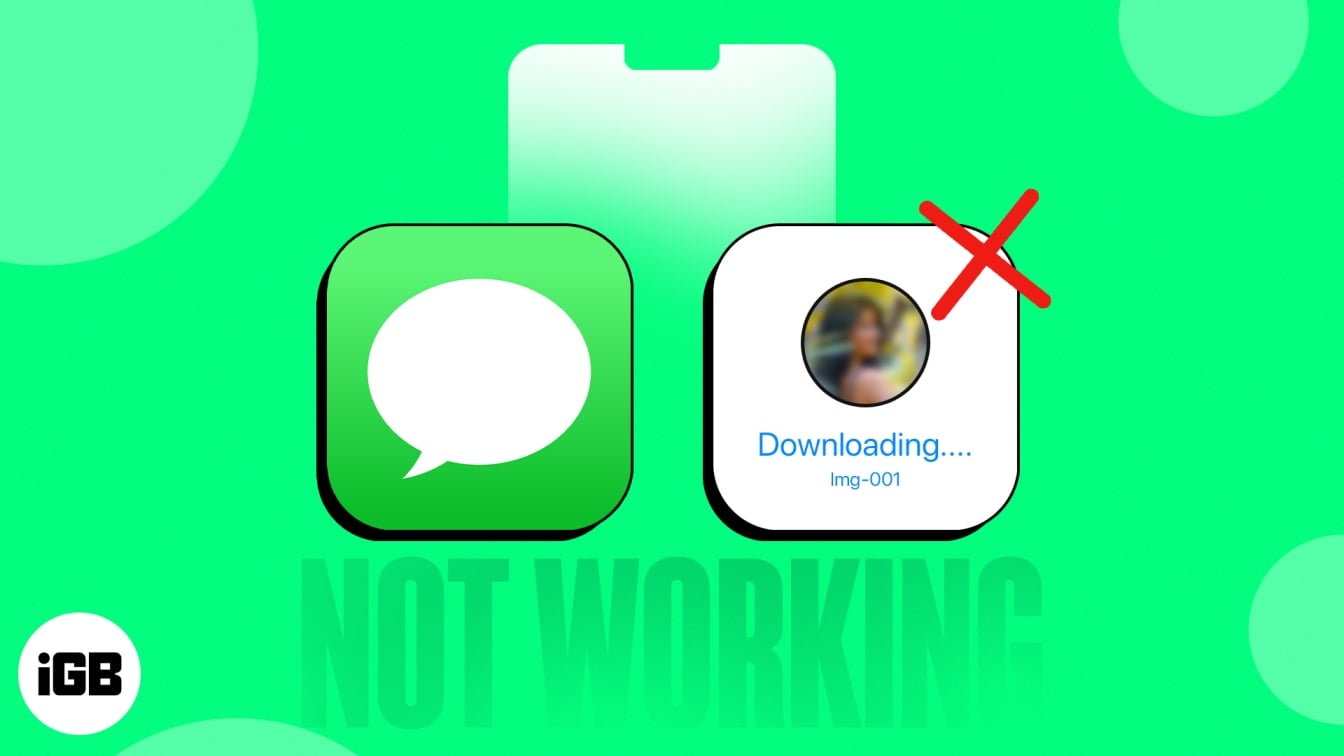 How to fix tap to download not working in imessage