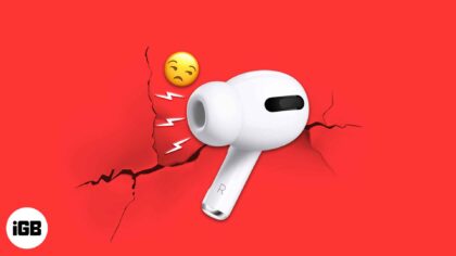 How to fix crackling sound issue on airpods pro
