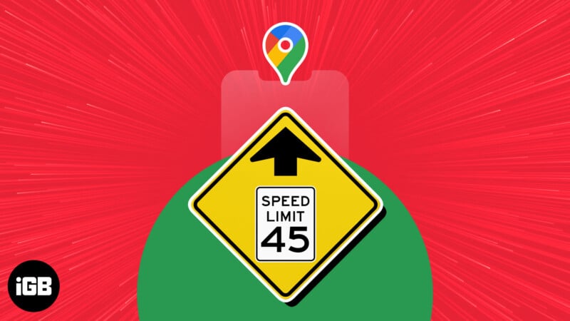 Hogyan lehet látni a sebességkorlátozást a Google Térképen iPhone-on