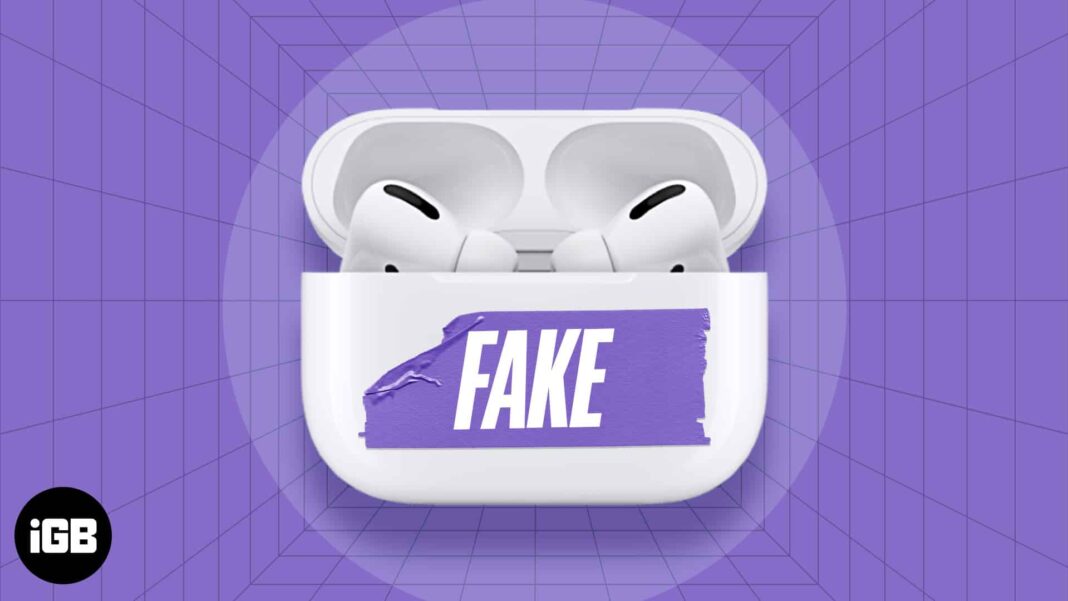 How to spot fake AirPods Pro - 58