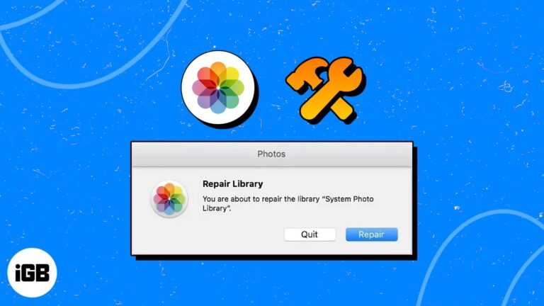 How to use Photos Repair Library Tool on Mac