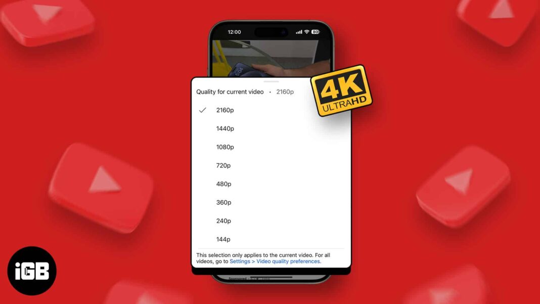 How to watch 4K YouTube videos on iPhone  iPad  and Apple TV - 78