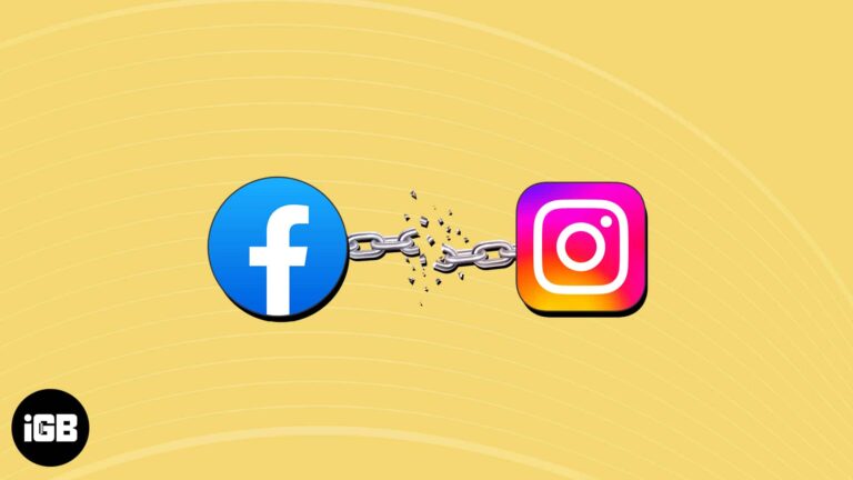 Instagram not sharing to Facebook on iPhone? 5 Ways to fix it!