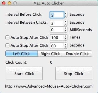 Mac Auto Clicker by Filehorse