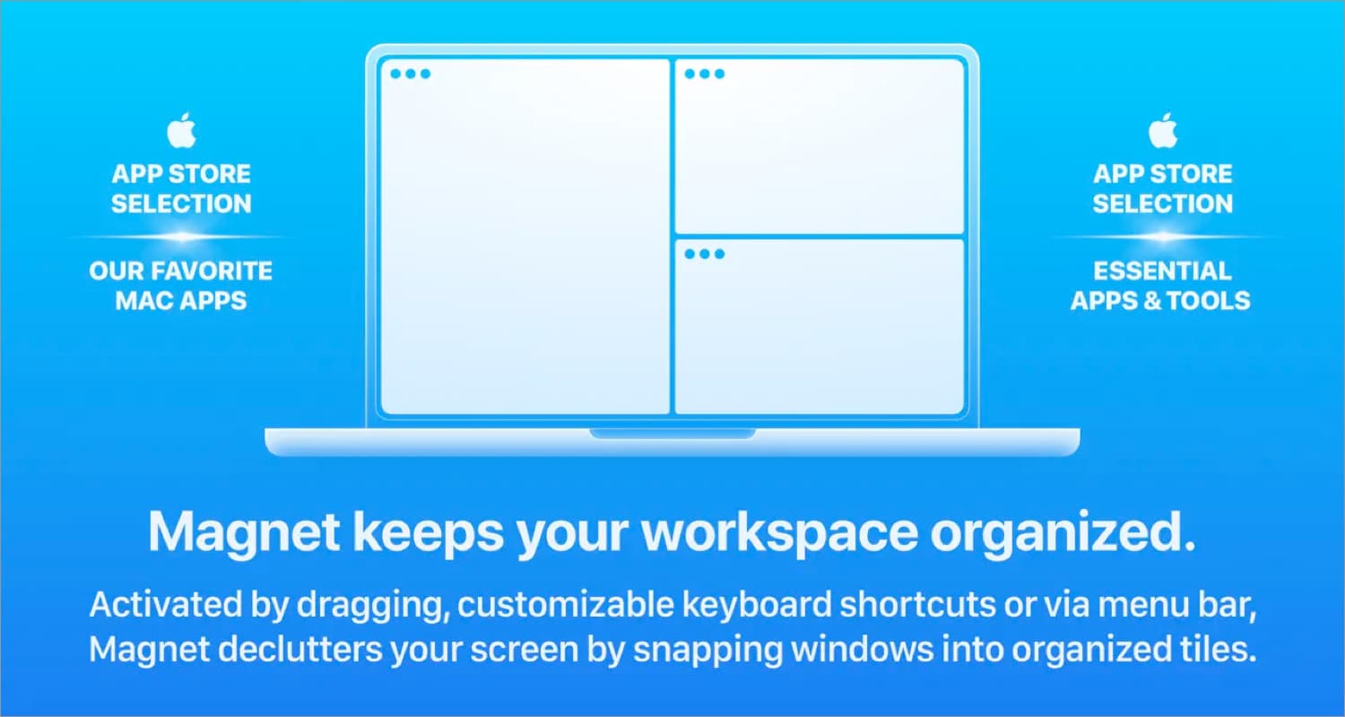 Magnet mac app screenshot Magnet Mac app screenshot
