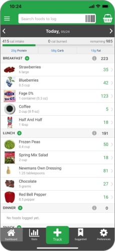 Nutritionix Track app for iPhone and iPad