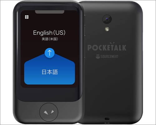 Pocketalk language translator device
