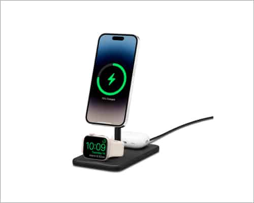 Best MagSafe stands for iPhone in 2025 Twelve South HiRise 3 Deluxe 3 in 1 MagSafe charging stand for iPhone