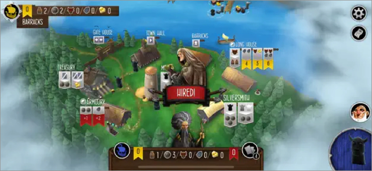 Raiders of the North Sea strategy game for iPhone