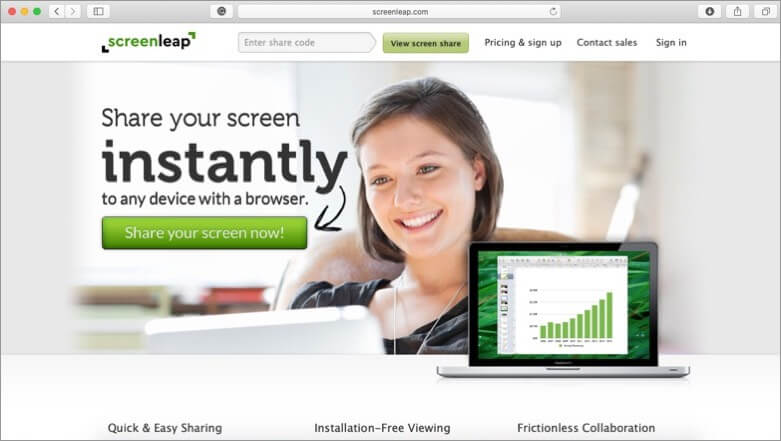 Screenleap Mac Screensharing App