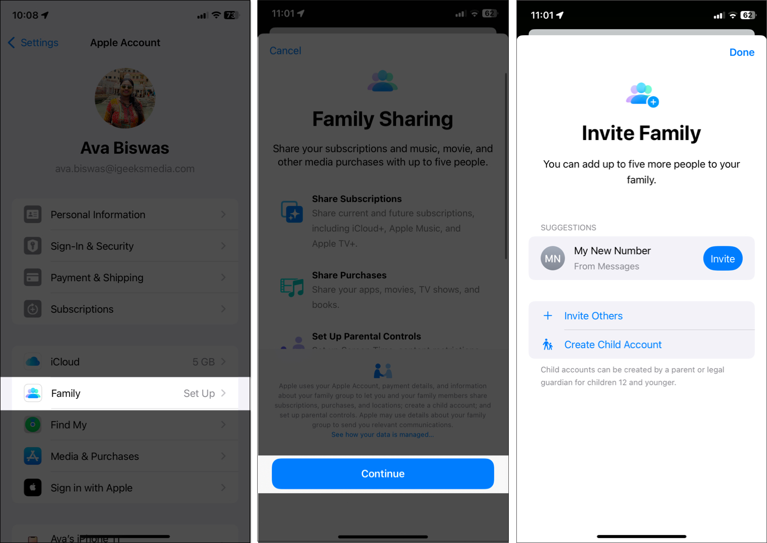 17 best iCloud tips and tricks you must know 2025 Set Up Family Sharing on iPhone