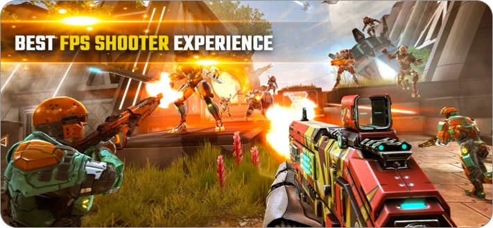 Shadowgun Legends shooting game for iPhone