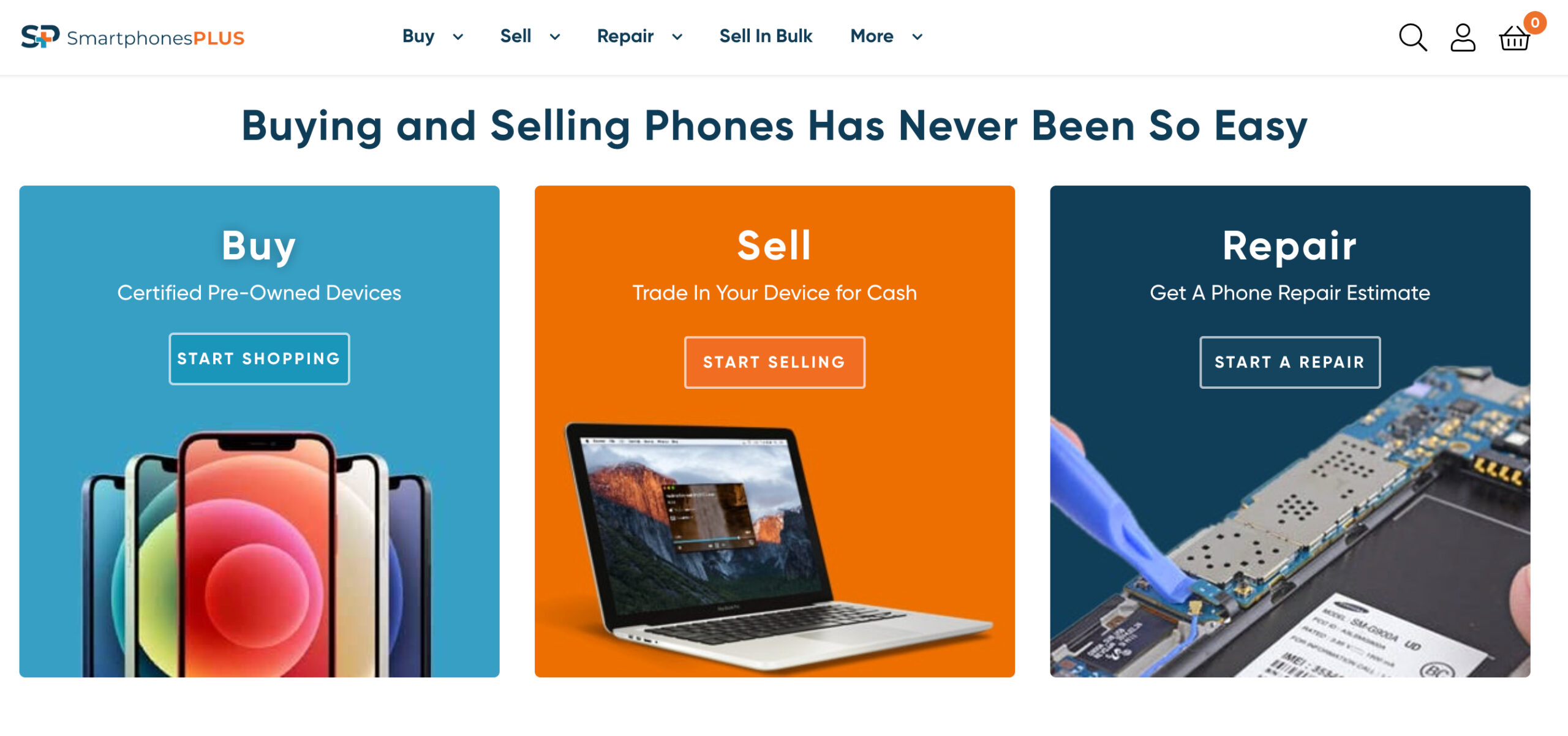 SmartphonesPLUS Platform to sell old iPhone