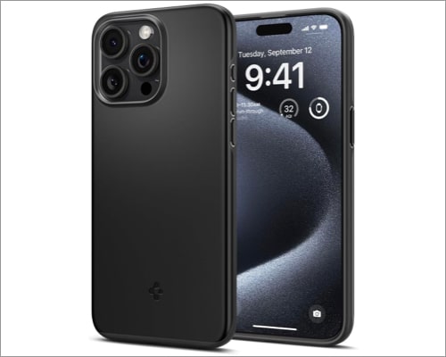 Spigen Thin Fit Designed for iPhone 15 Pro Case