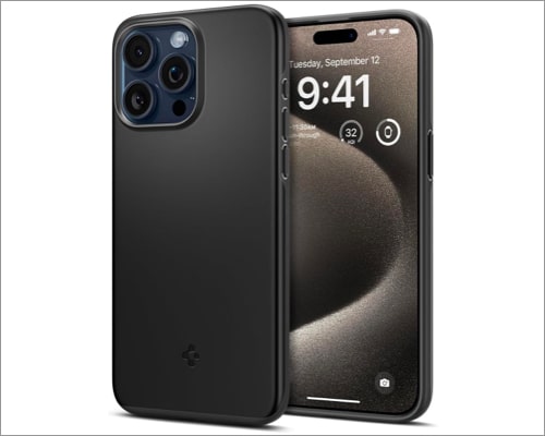 Spigen Thin Fit Designed for iPhone 15 Pro Max Case