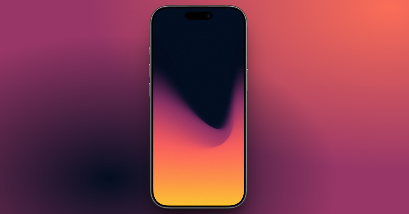 Sunset Glow Dark Backdrop Wallpaper