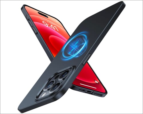 TORRAS Magnetic Slim-Fit Designed for iPhone 15 Pro Max Case