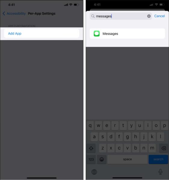 How to change the color of message bubbles on an iPhone