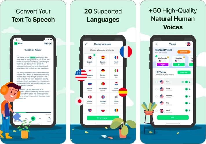 Text To Speech : Audio Books 