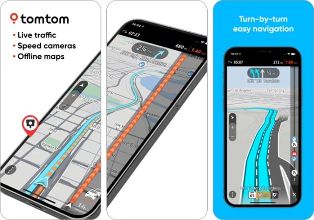 TomTom Go iPhone App Screenshot