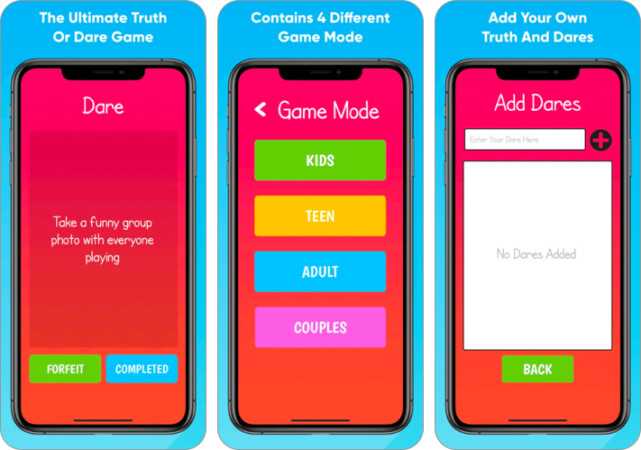 Truth Or Dare party game for iPhone and iPad