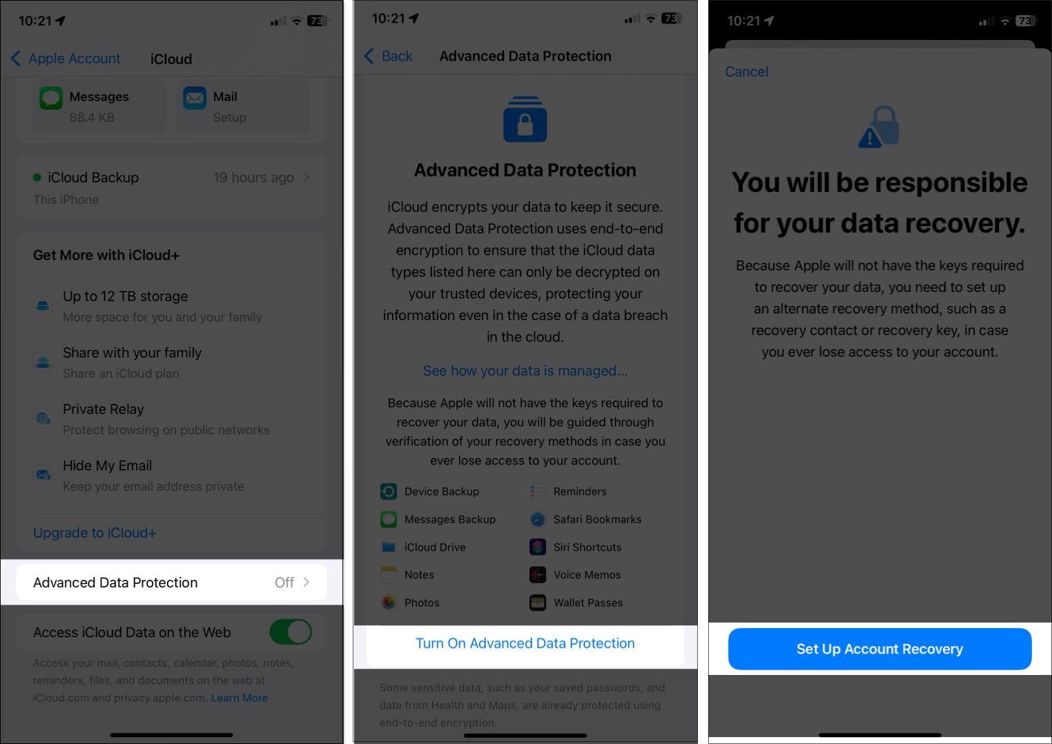 17 best iCloud tips and tricks you must know 2025 Turn on Advanced Data Protection on iPhone