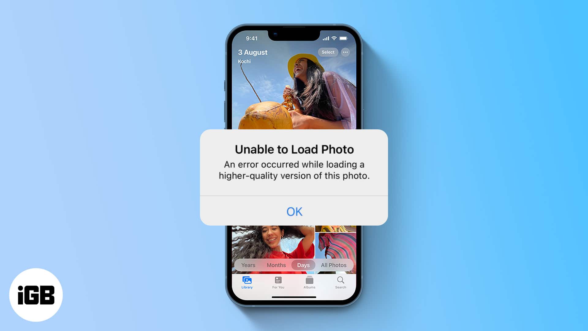 How to fix unable to load photo or video error on iPhone - 55