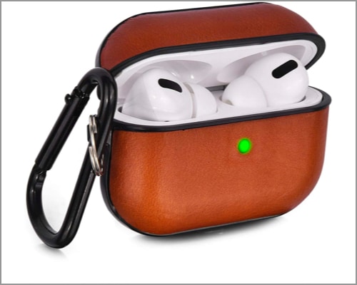 Best AirPods Pro leather cases in 2024 V MORO AirPods Pro leather case